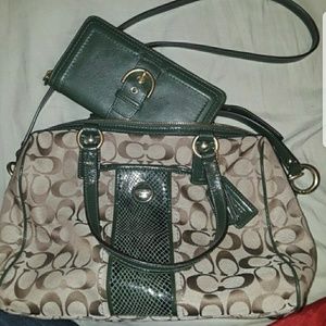 Authentic Coach purse